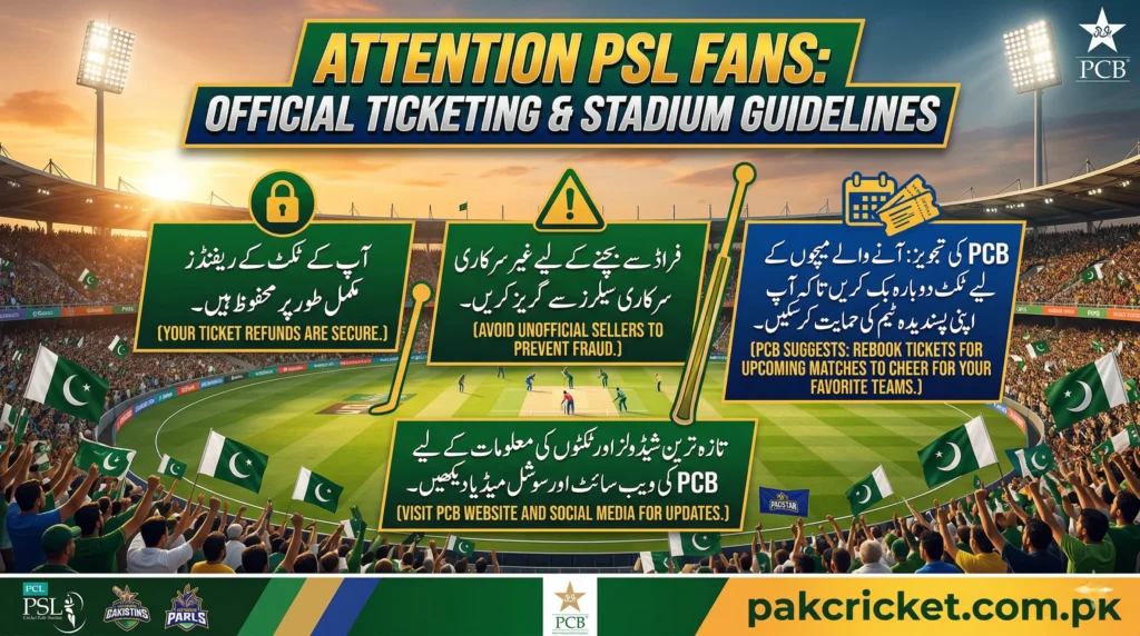 PCB TCS Tickets